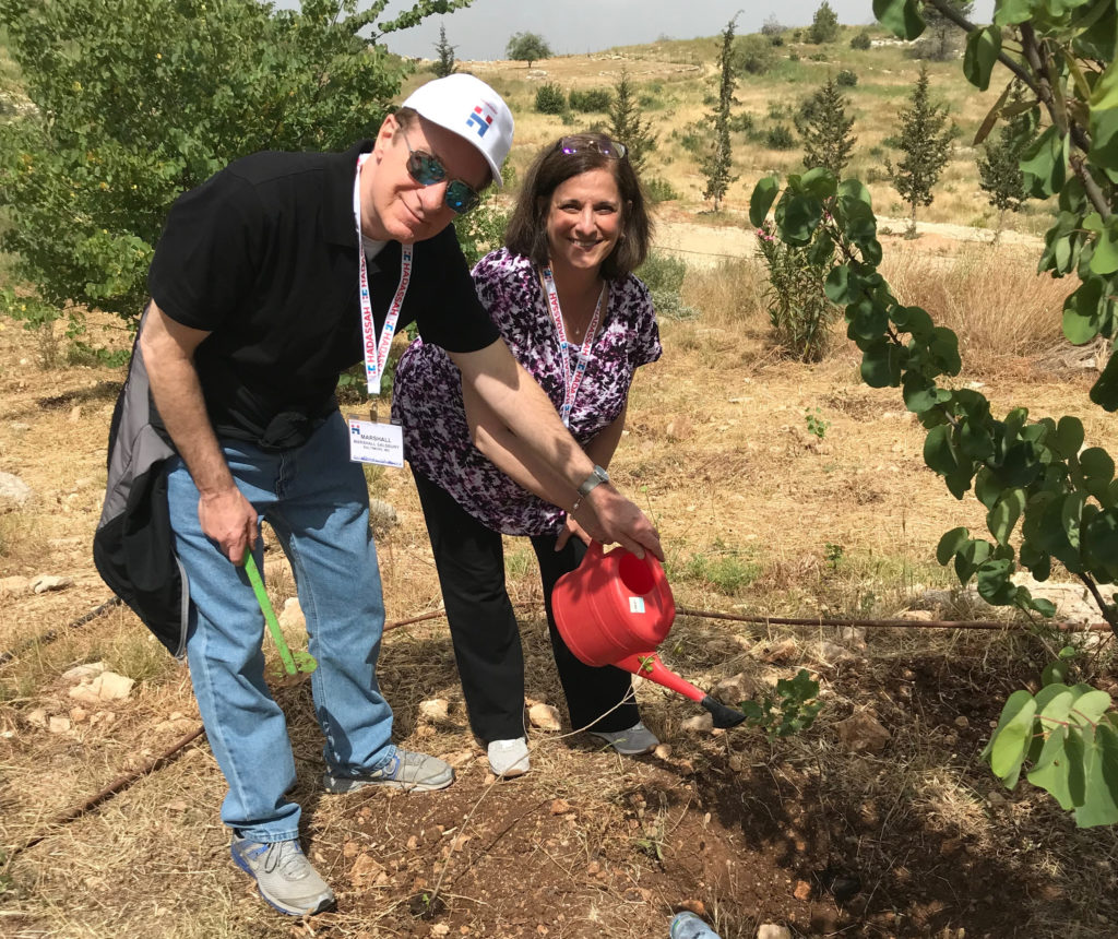 Tree Planting In Hadassah Forest - Ayelet Tours, Ltd.