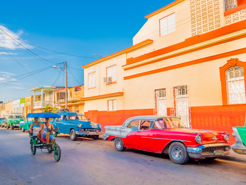 The Cuban classic car (Trindad, Cuba)